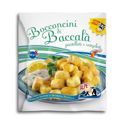 Alpe Bocconcini di baccalà 500g