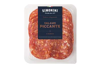 Simonini Salame piccante cal. 80 mm affettato G150 atp