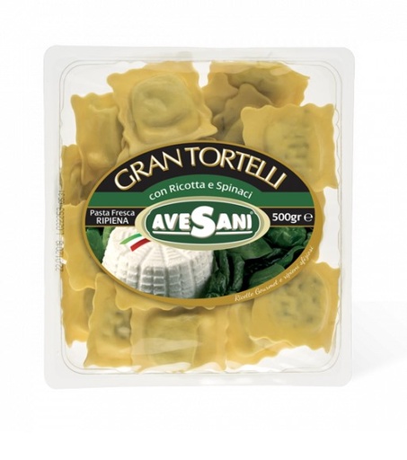 [avegolda504] Avesani Grantortelli Ricotta e Spinaci 500g