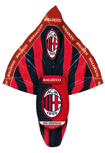 [bal3161] Balocco Uovo Cioccolato Milan-Inter-Juve mix 240g