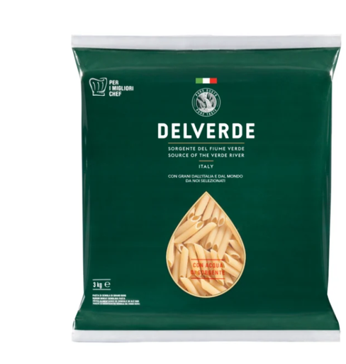 [del83314] Delverde 306 penne zita rigate bronzo 3kg