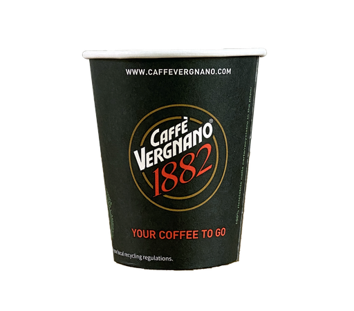 [kareventbeker8] Vergnano Take Away cup 8oz 100 pc (200 ml)