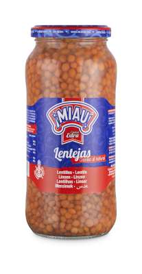 [mia319016] Miau Lentejas Cocidas 580ml