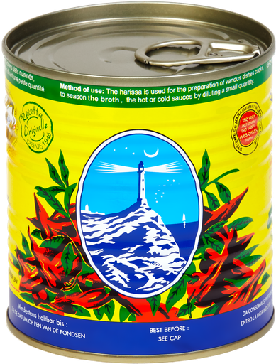 [pha4-4] Le Phare Harissa boite 4/4 760g