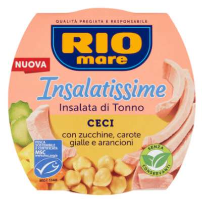 [rio56390a] Rio Mare Insalatissime Ceci e tonno 160g