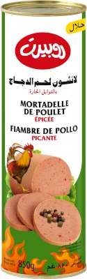 [rob4280002] Robert Mortadelle Poulet Epicé 850g