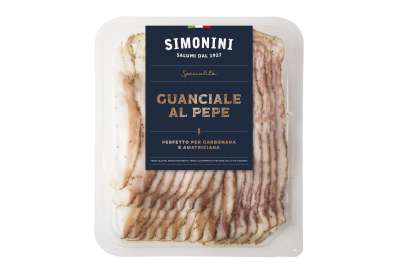 [simaff088392] Simonini Guanciale stagionato affettato G150 atp
