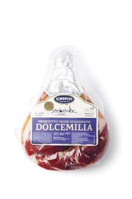 [simpro011038] Simonini Prosciutto Crudo Stag. Dolcemilia Piatto ca 5.5kg