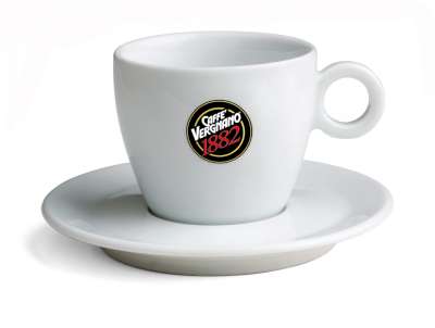 [verpos99510] Vergnano Tazza Cappuccino Bianca Matt