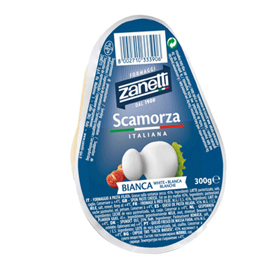 [zanfr232B] Zanetti Scamorza Bianca 300g