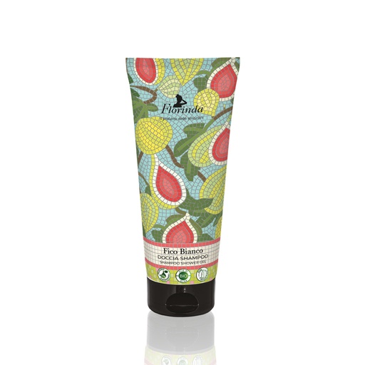[flo2591] Florinda Mosaici Italiani Fico Bianco gel douche 200 ml