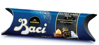 [bac12439194] Baci Tube Extra Dark 70% 3 pcs 37,5g