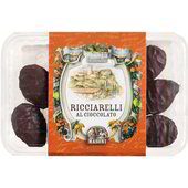 [maso208] Masoni Ricciarelli Al Cioccolato 240g Bauletto